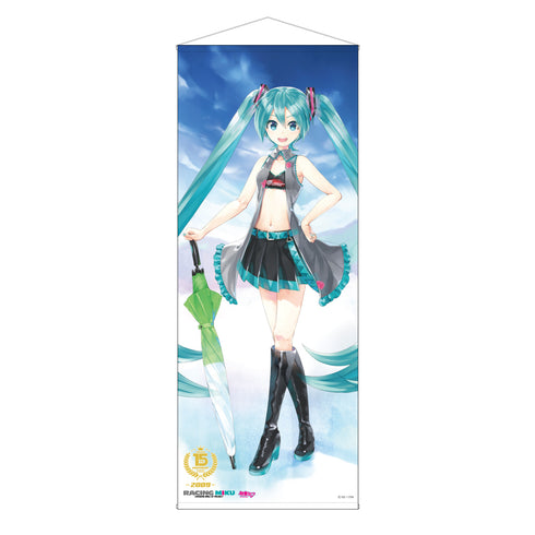 『初音ミク』GTプロジェクト 15周年記念 等身大タペストリー 2009Ver.